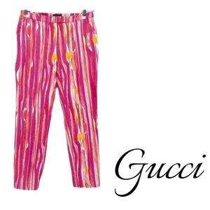 Gucci Vintage Cotton Trousers Size 44
